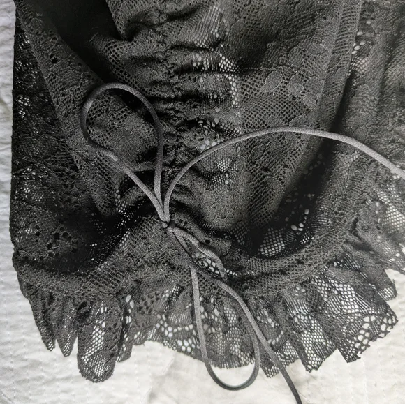 EUC....For Love and Lemons Gracie Lace Bodysuit Dress Size XS (0-2) - Picture 12 of 12